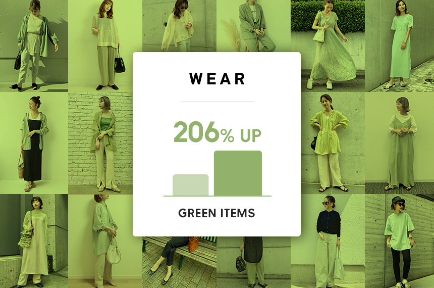 ファッションコーディネートアプリ Wear を徹底調査 年春夏の最旬トレンドカラーは ピスタチオ 72万件におよぶユーザー 投稿データから読み解く 人気急上昇カラーとは 株式会社zozo