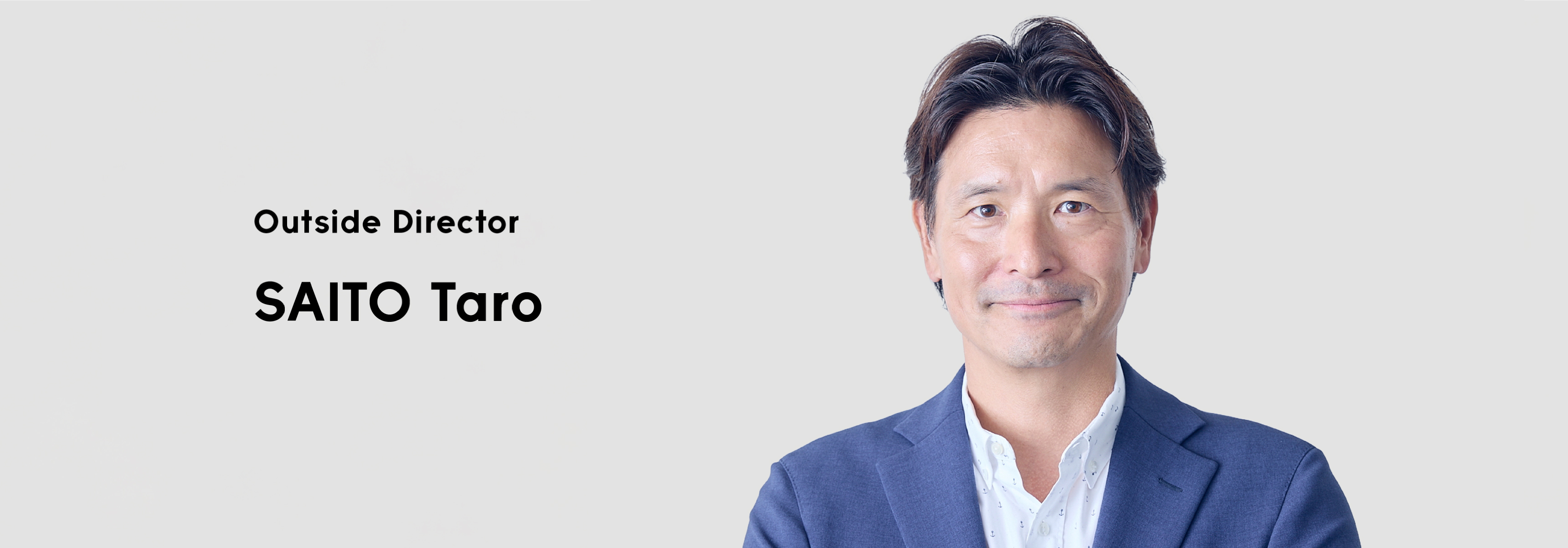 Outside Director SAITOTaro