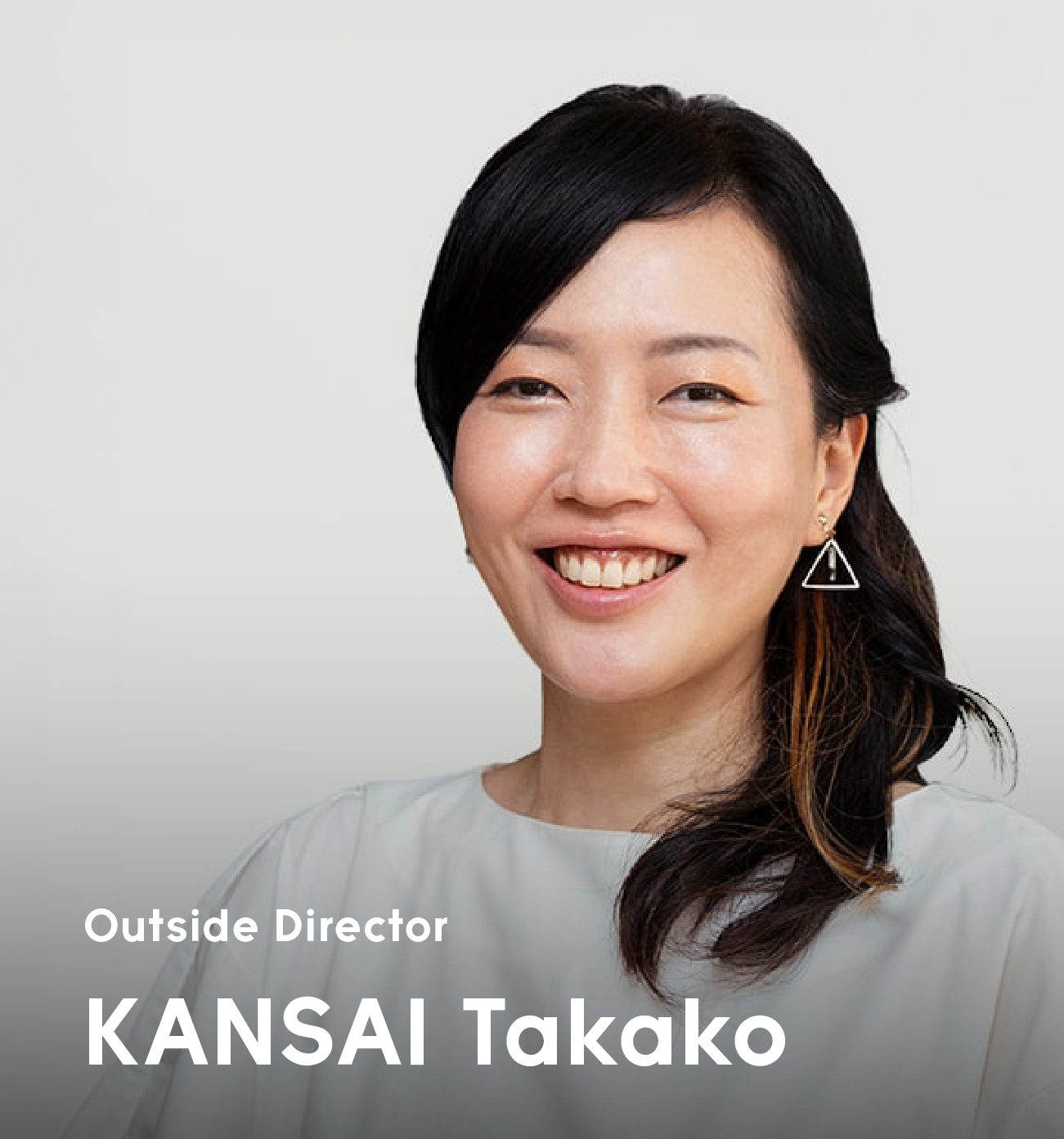 Outside Director KANSAI Takako