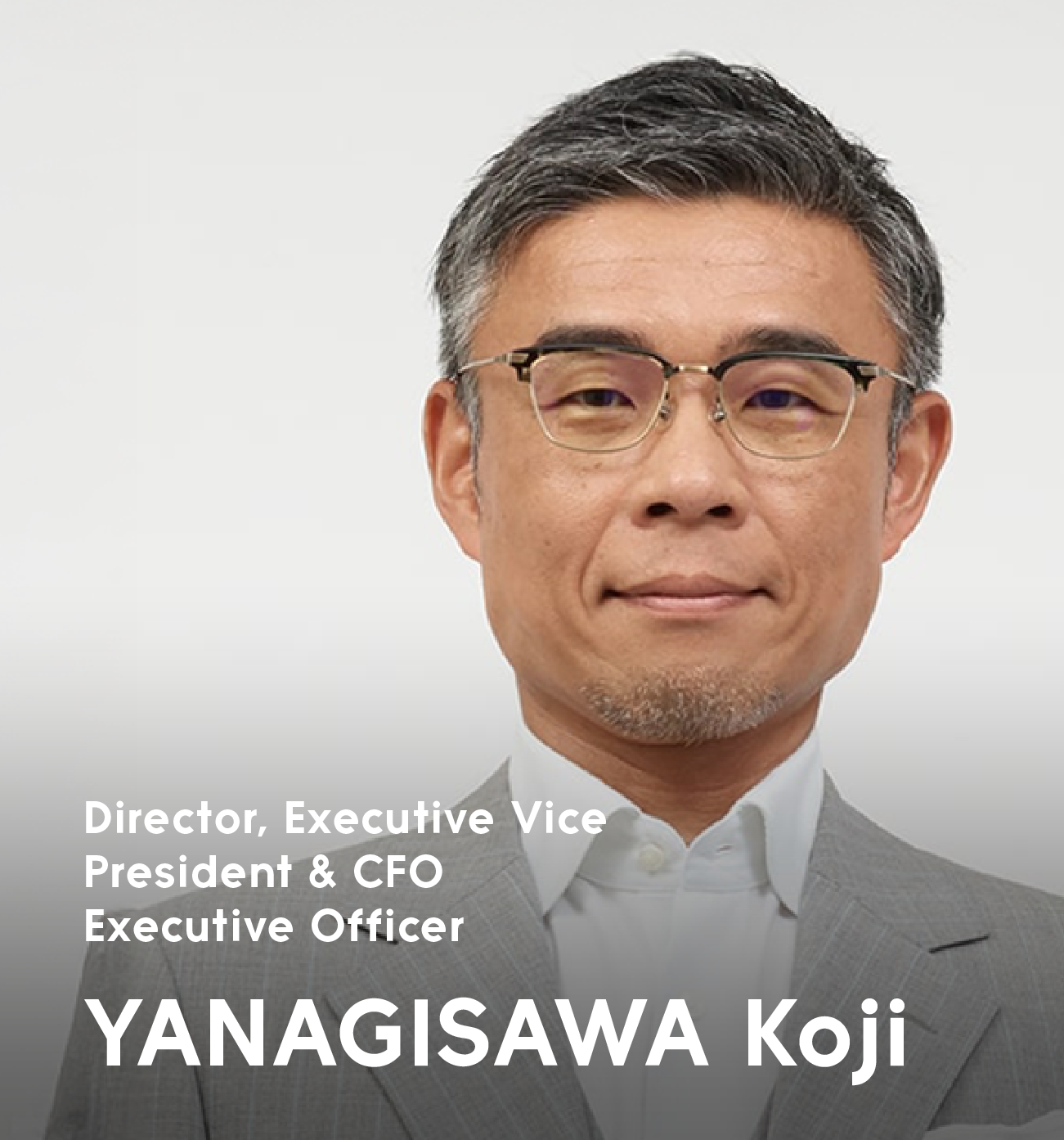 Director, Executive Vice President & CFOExecutive Officer YANAGISAWA Koji