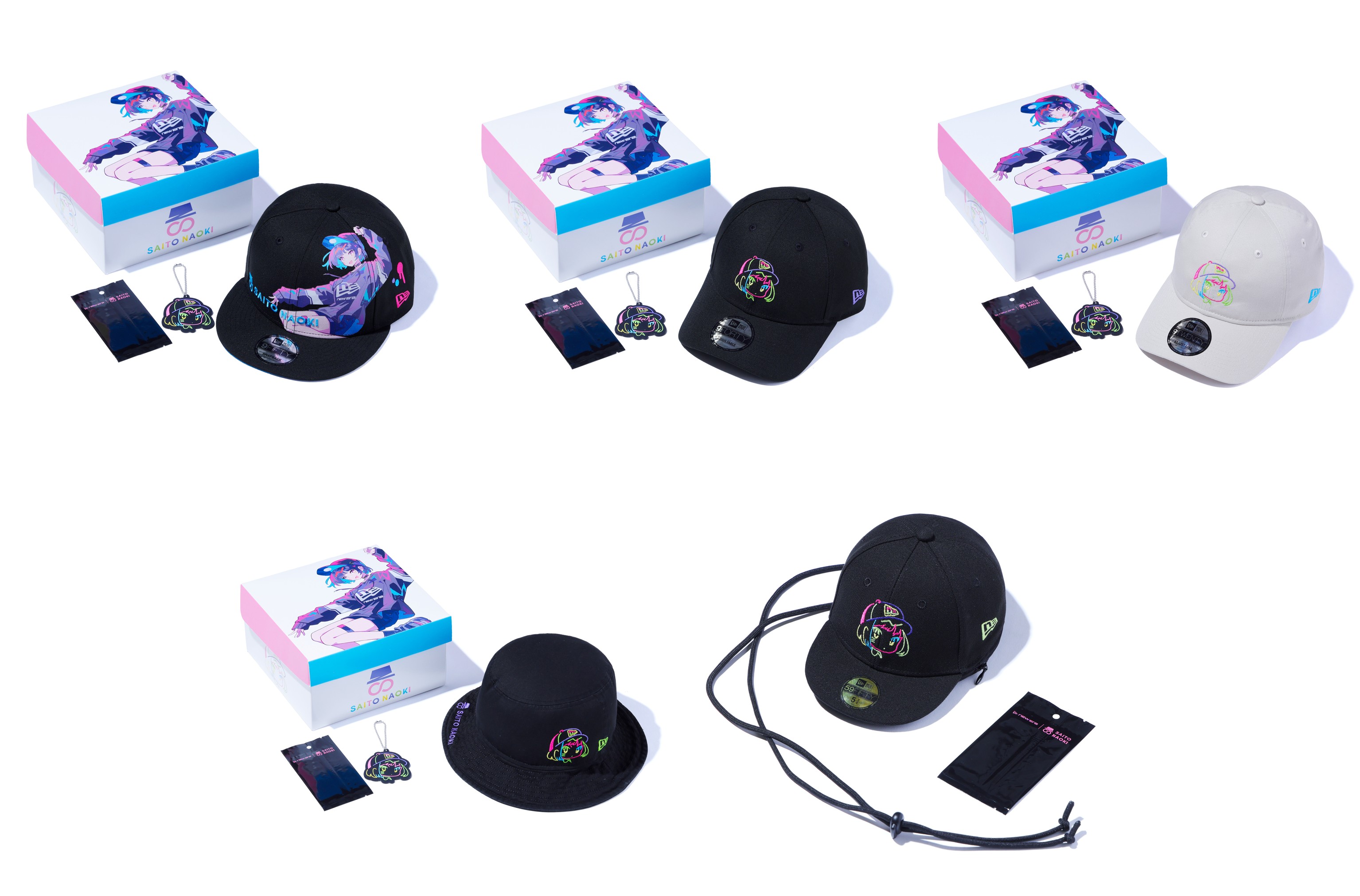 さいとうなおき × NEW ERA®、描き下ろしイラストを使用した特別