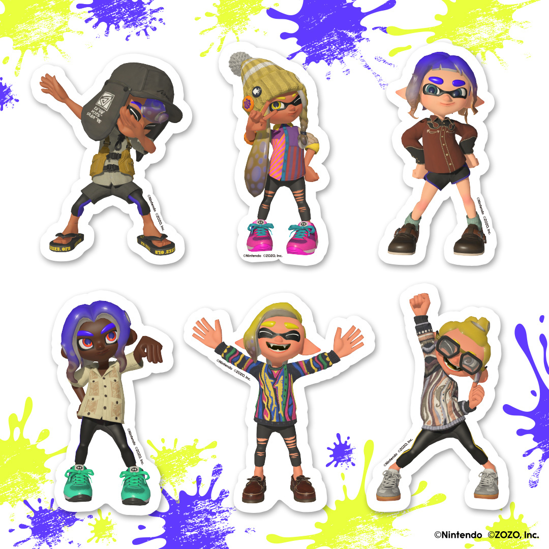 スプラトゥーン3 ゲソタウン × ZOZOTOWNのポップアップイベントを9月15 ...